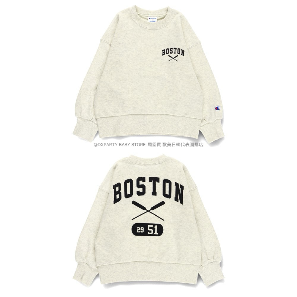 Japanese Children's Clothing Branches Champion Sweatshirt 100-150cm Boys' Autumn TOPS New Year Red