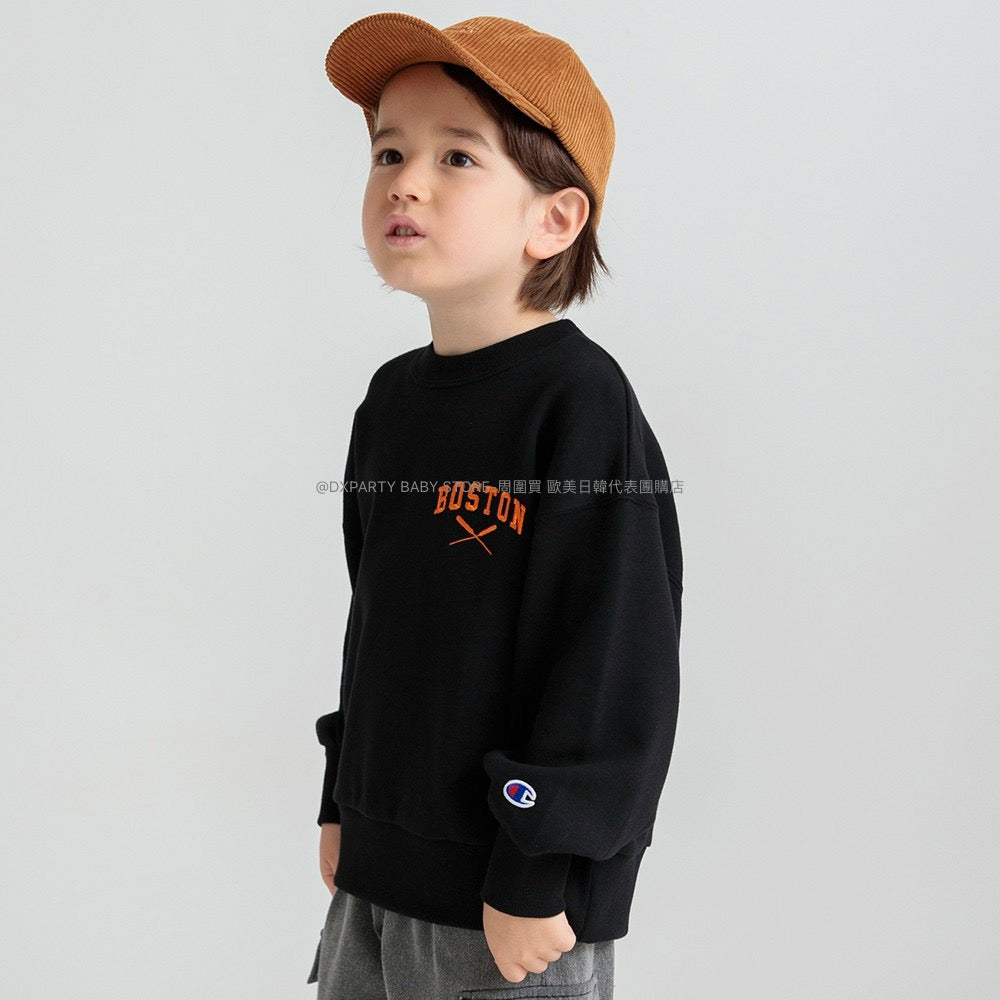 Japanese Children's Clothing Branches Champion Sweatshirt 100-150cm Boys' Autumn TOPS New Year Red