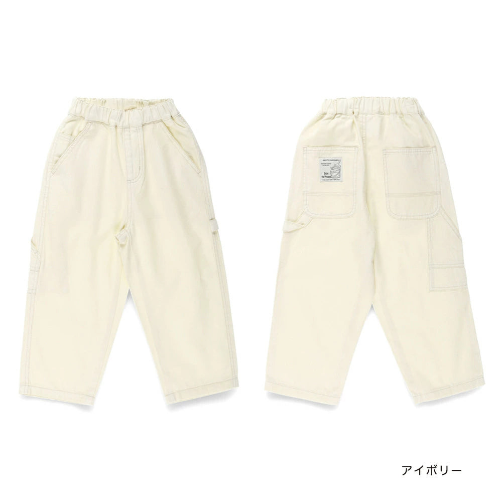Japanese children's clothing Branches scallop silk layered waist top 90-150cm girls summer TOPS