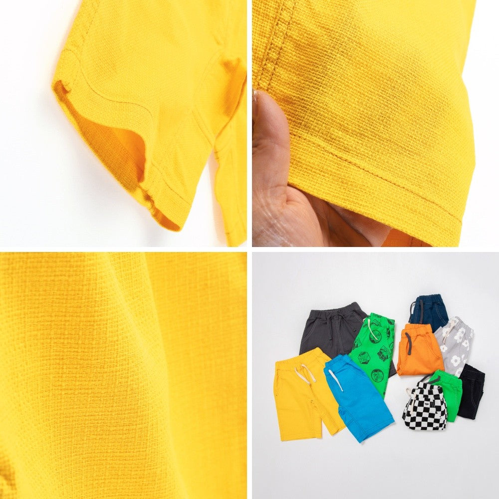 Japanese children's clothing Branches Panama woven colorful shorts 80-160cm boys' spring and summer PANTS