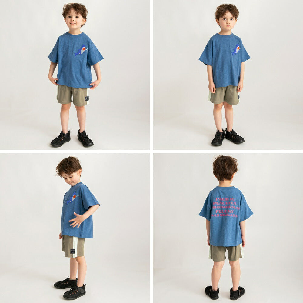 Japanese children's clothing Branches contact cold sports shorts 80-150cm boys' summer PANTS