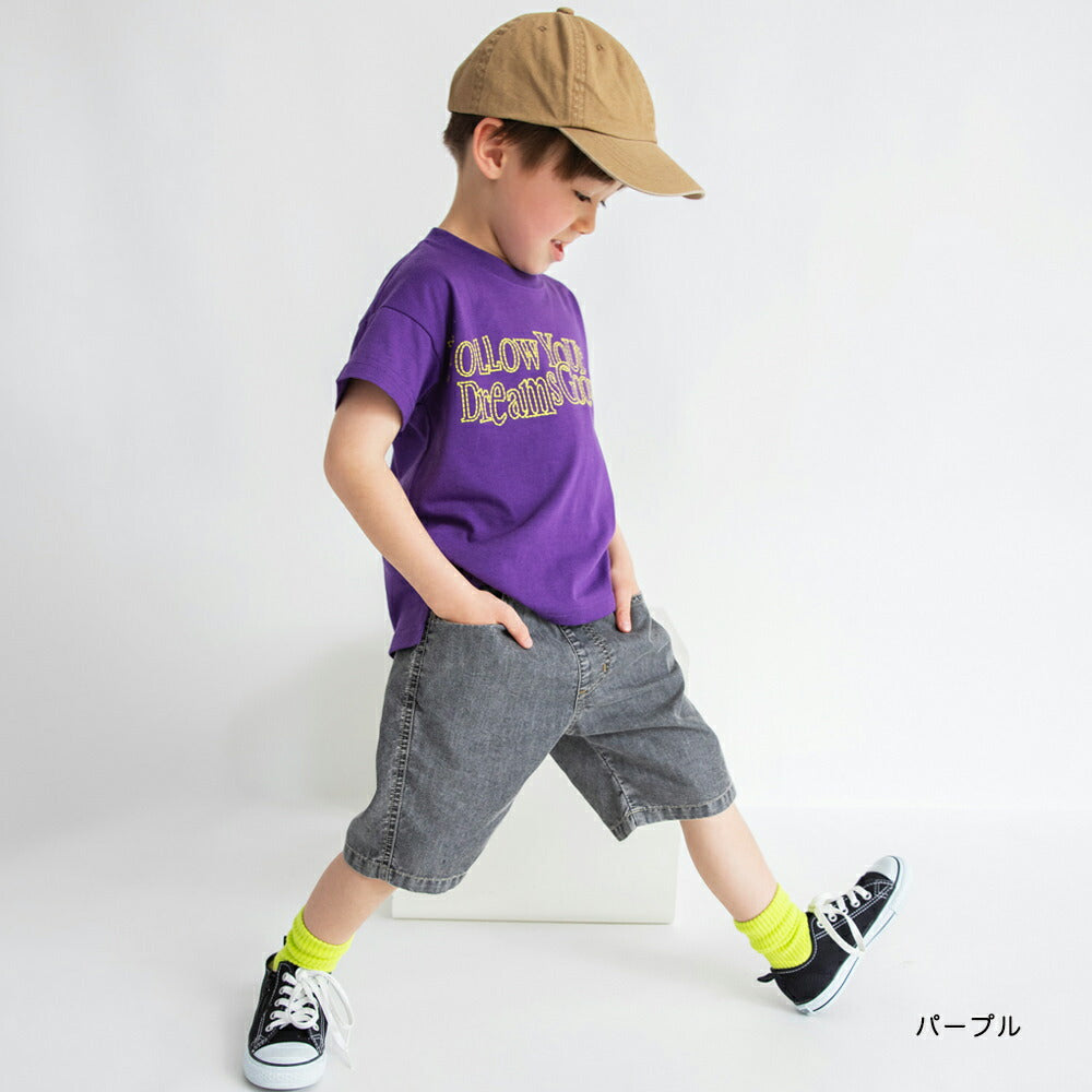 Japanese children's clothing Branches printed tops 80-150cm boys' summer TOPS