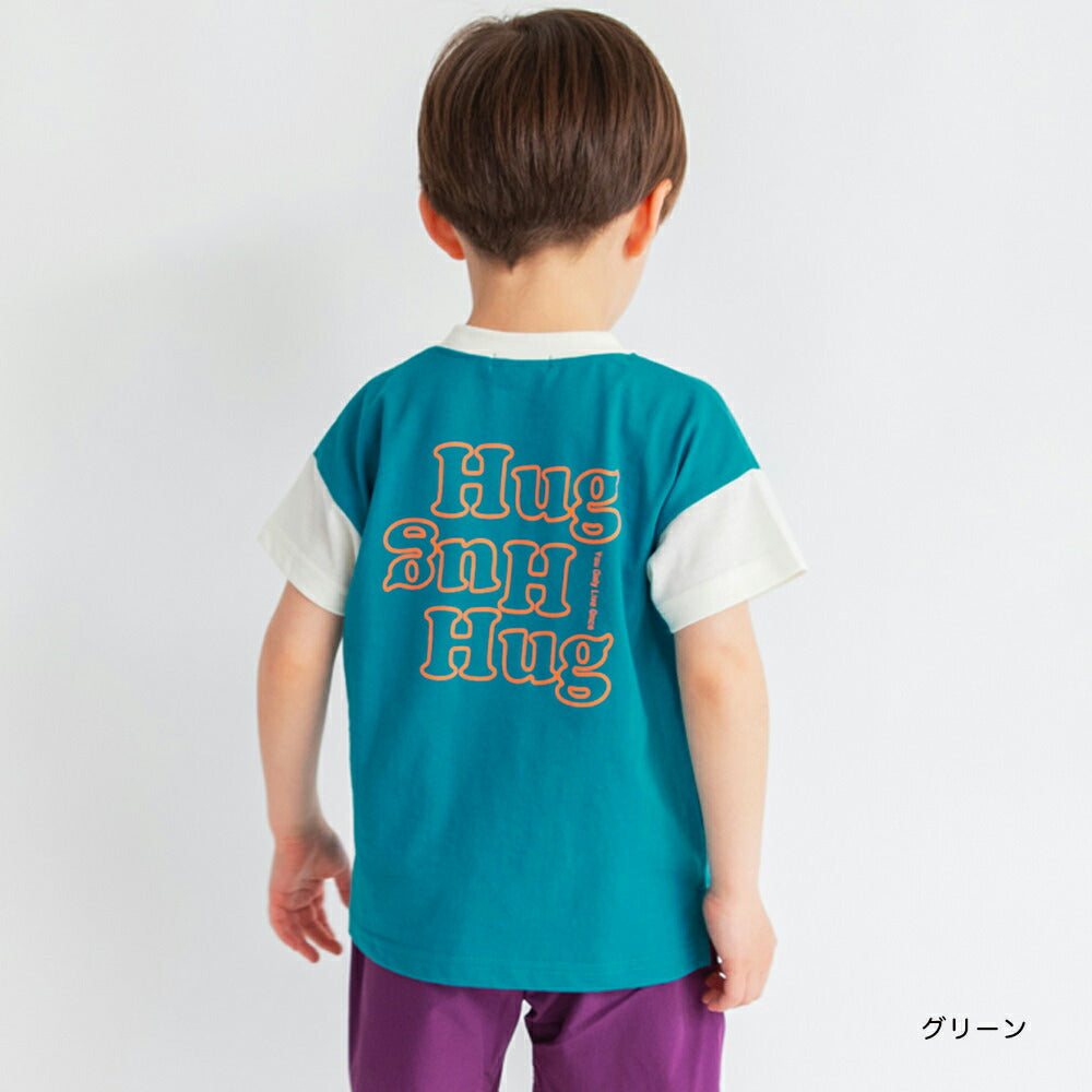 Japanese children's clothing Branches printed tops 80-150cm boys' summer TOPS