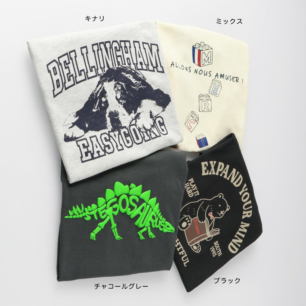 Japanese children's clothing Branches printed tops 80-150cm boys' summer TOPS