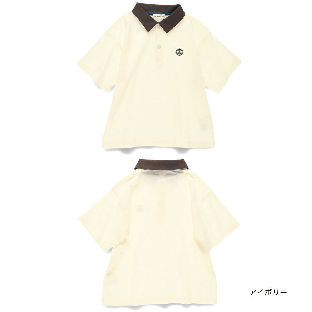 Japanese children's clothing Branches polo top 80-150cm boys' summer TOPS