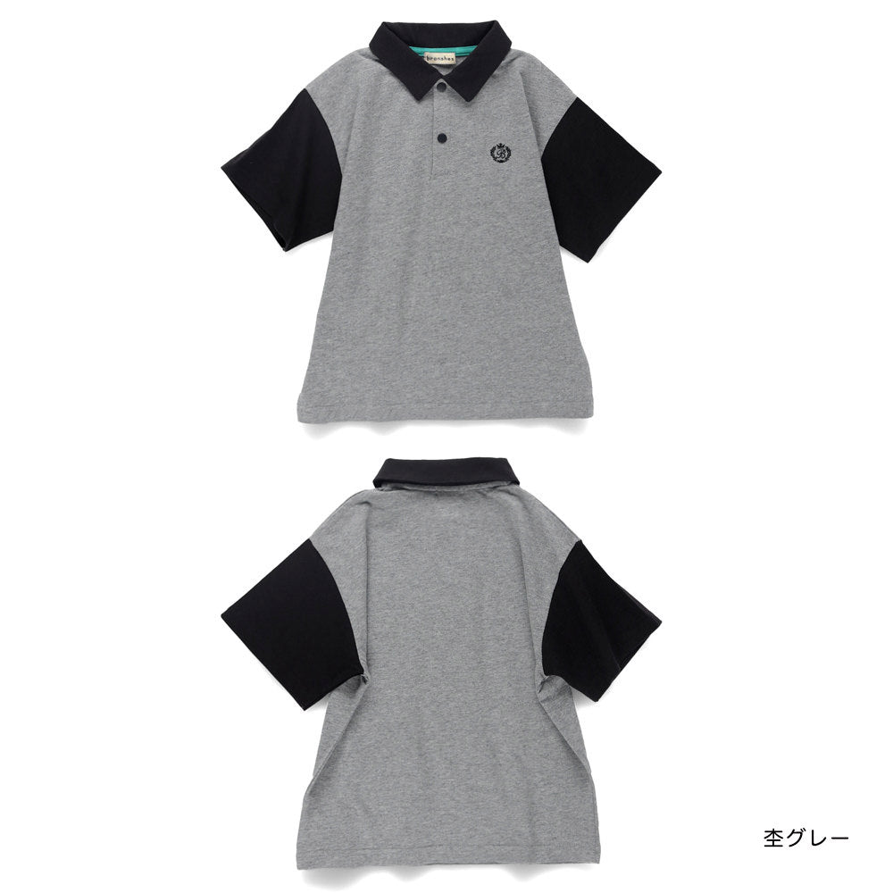 Japanese children's clothing Branches polo top 80-150cm boys' summer TOPS