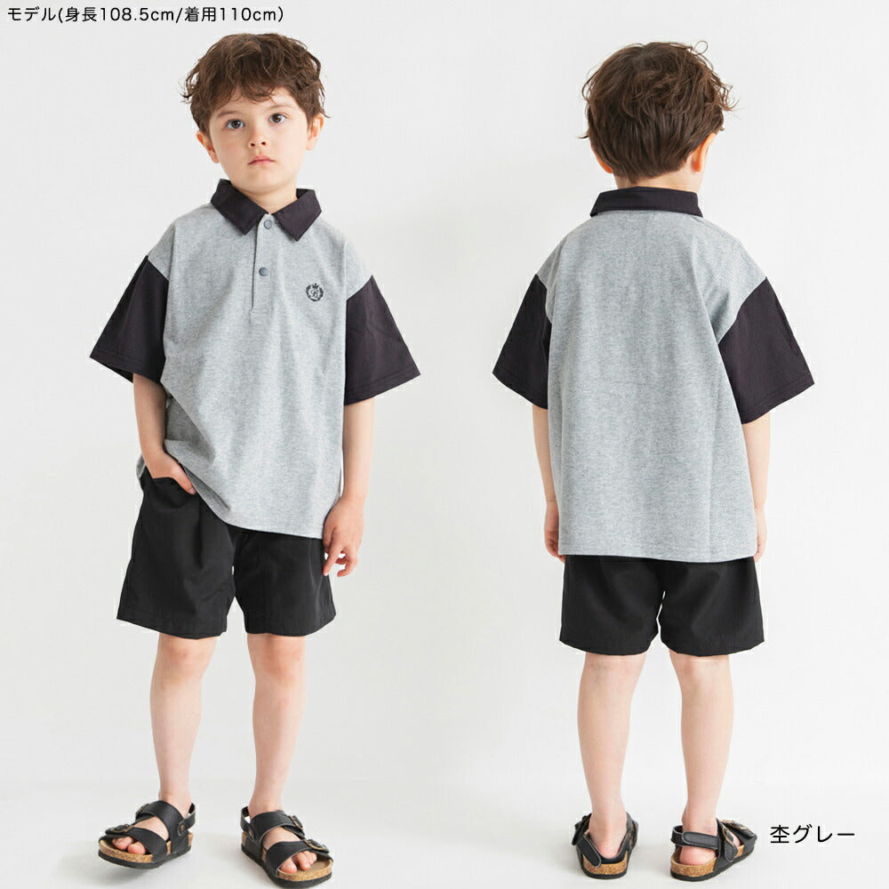 Japanese children's clothing Branches polo top 80-150cm boys' summer TOPS