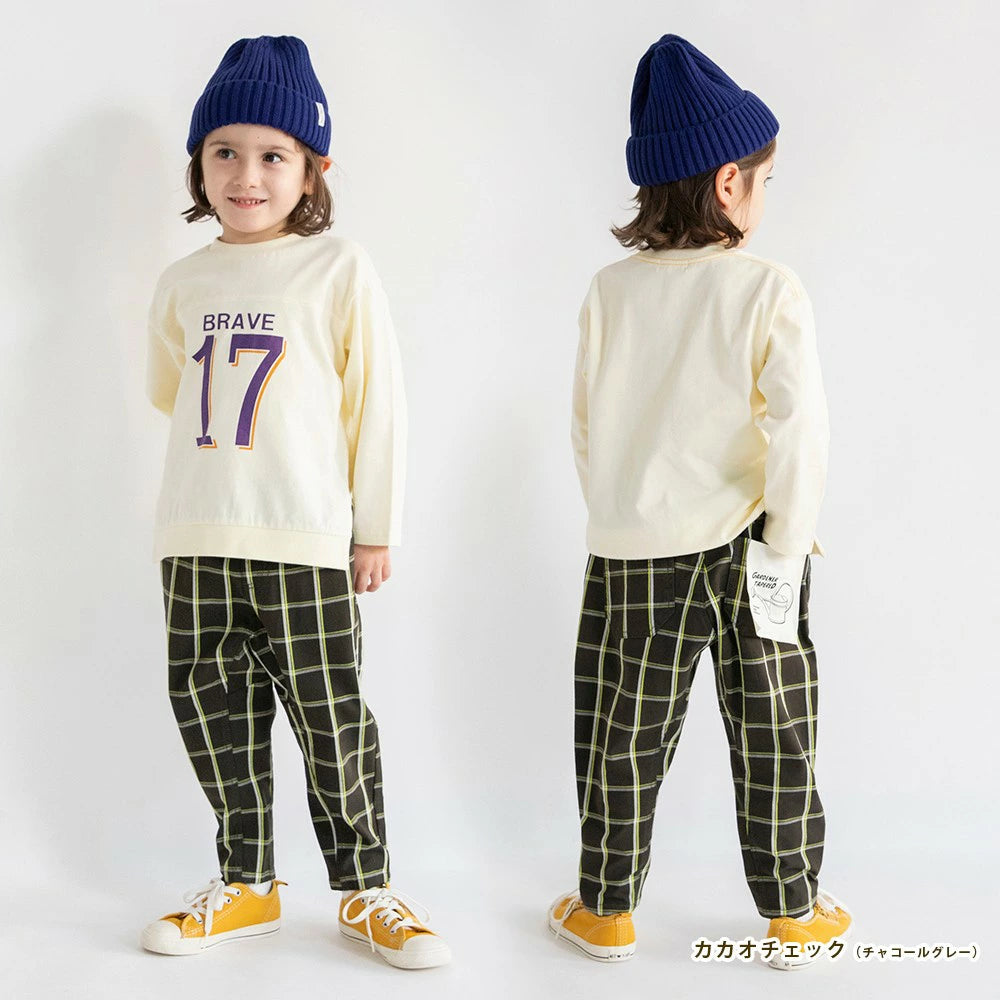 Japanese children's clothing Branches scallop silk layered waist top 90-150cm girls summer TOPS