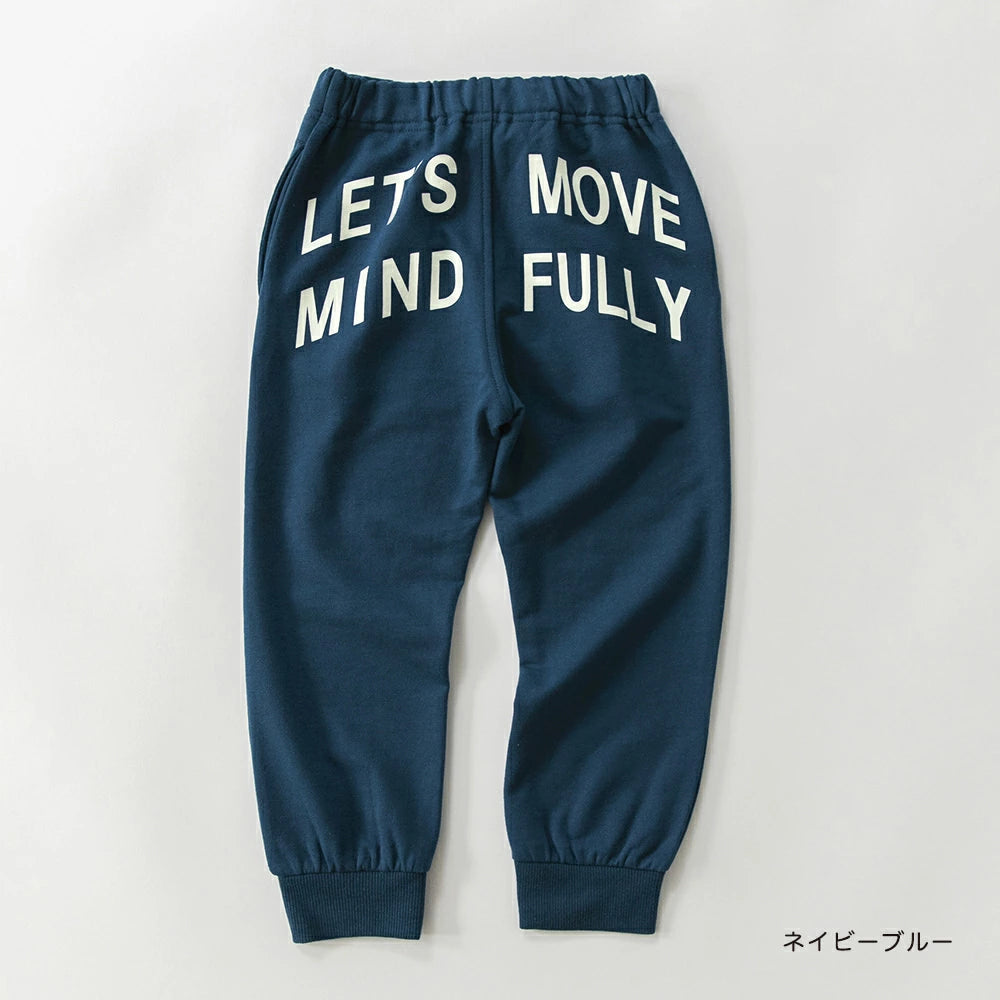 日本童裝 Branshes 字母印花運動褲 89-130cm 男童款 秋季 PANTS