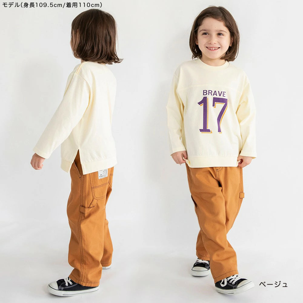 Japanese children's clothing Branches scallop silk layered waist top 90-150cm girls summer TOPS