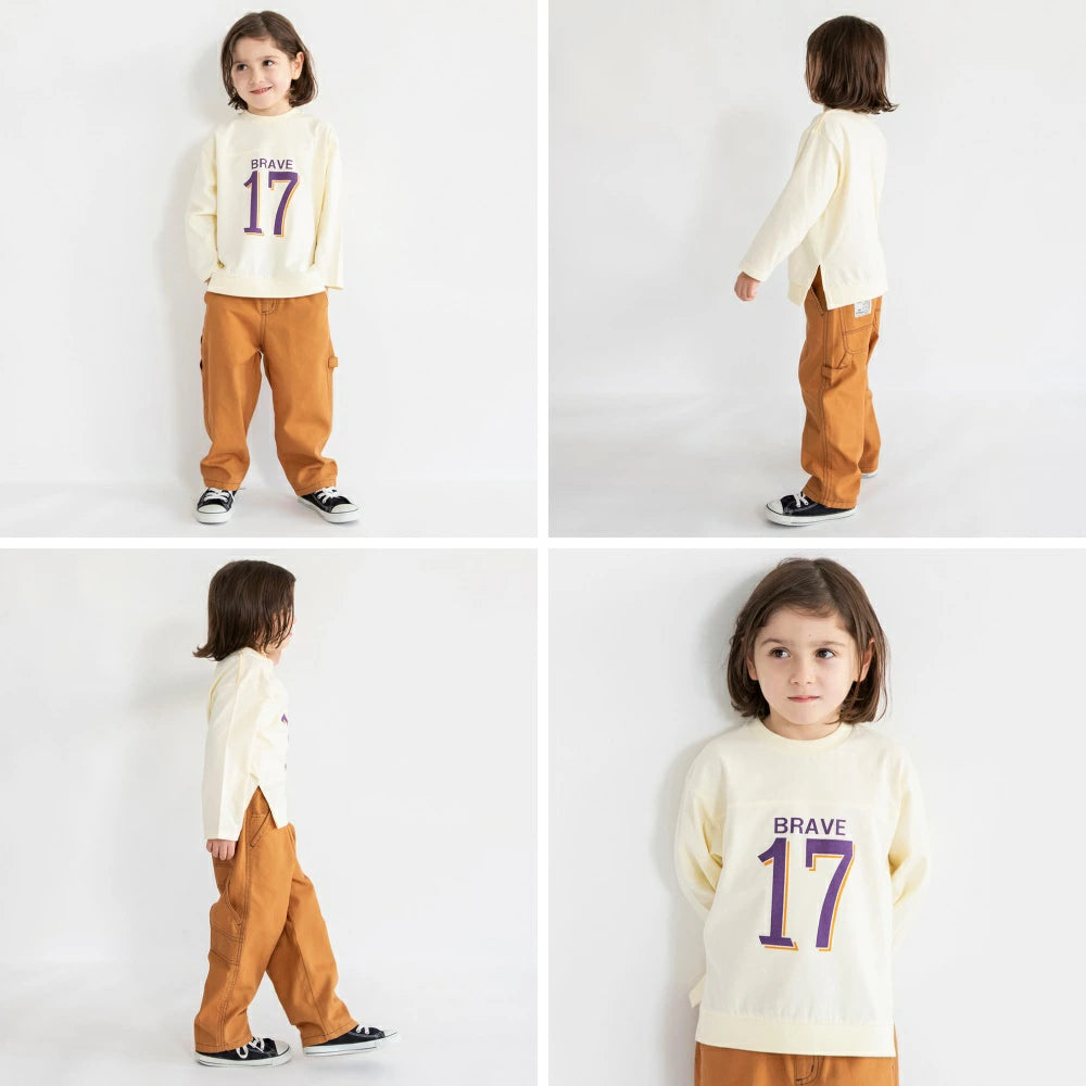 Japanese children's clothing Branches scallop silk layered waist top 90-150cm girls summer TOPS