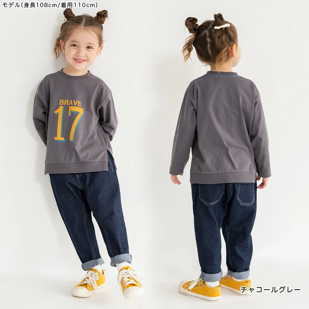 Japanese children's clothing Branches scallop silk layered waist top 90-150cm girls summer TOPS