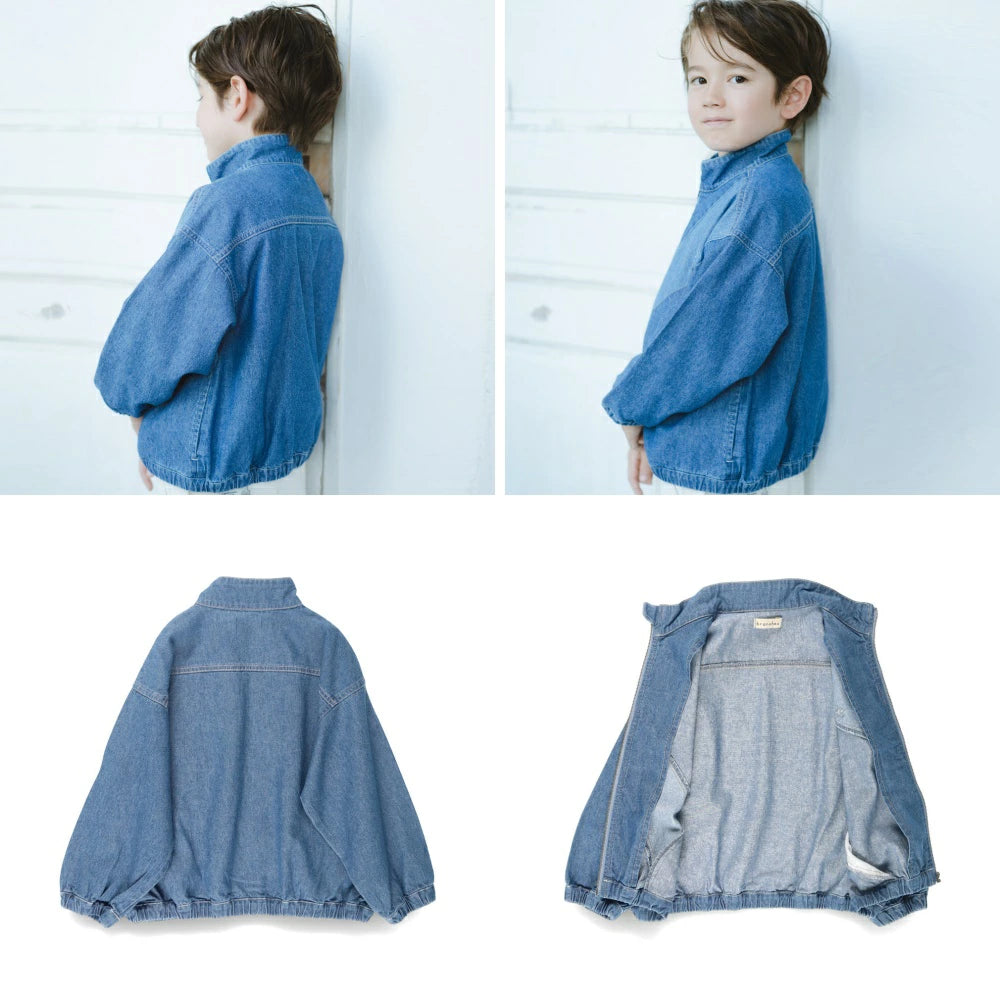 Japanese children's clothing Branches scallop silk layered waist top 90-150cm girls summer TOPS