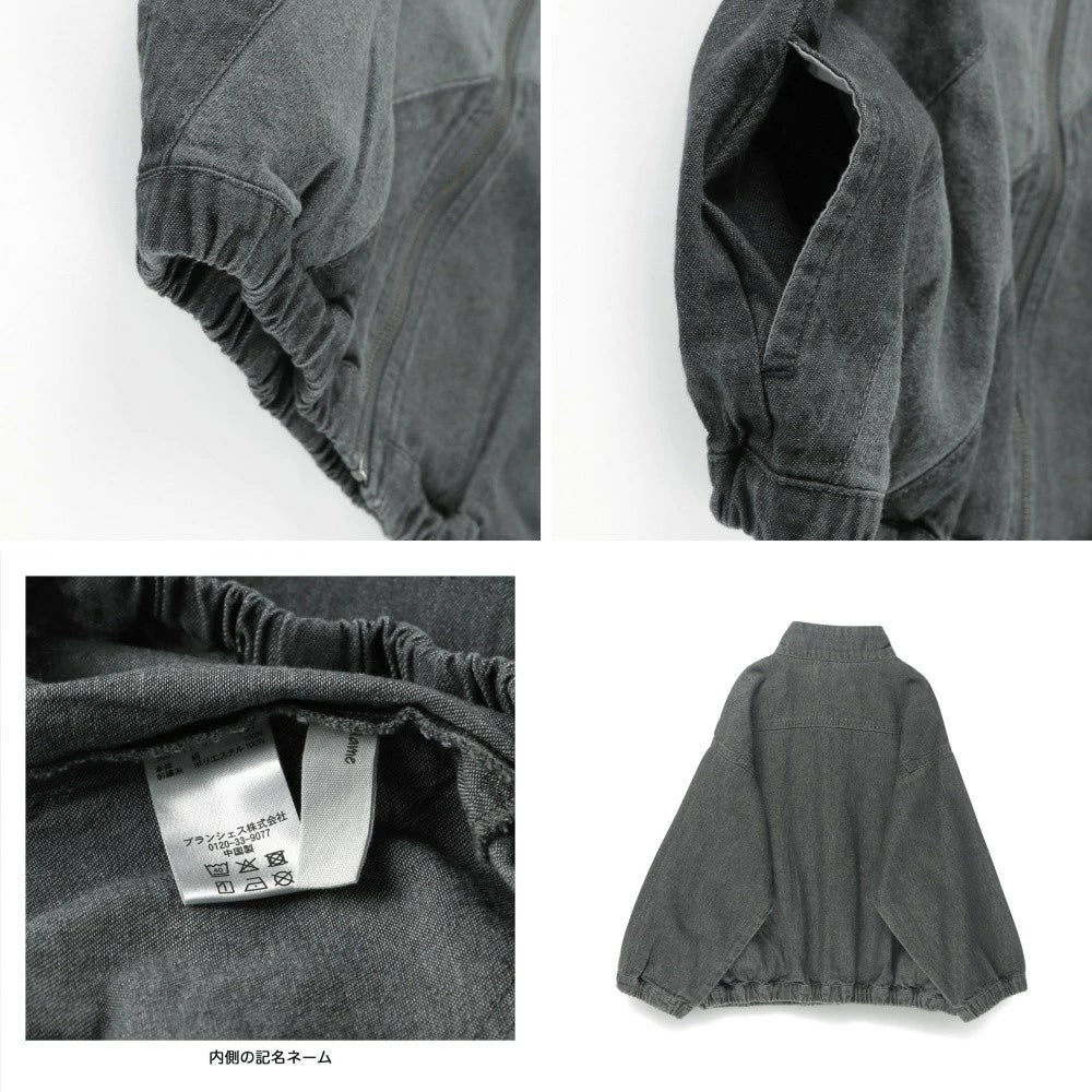 Japanese children's clothing Branches scallop silk layered waist top 90-150cm girls summer TOPS