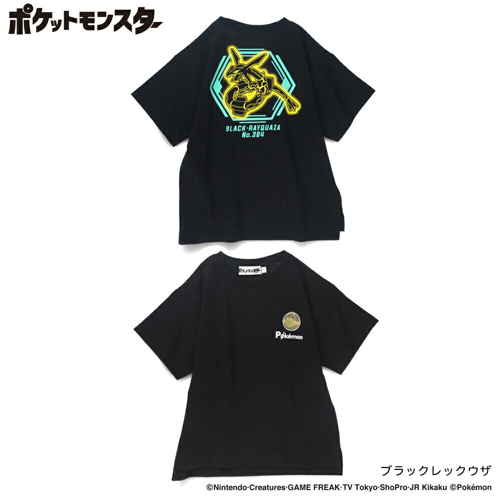 Japanese Children's Clothing Branches x Pokemon Print Tops (100-150cm) for Boys/Girls Summer
