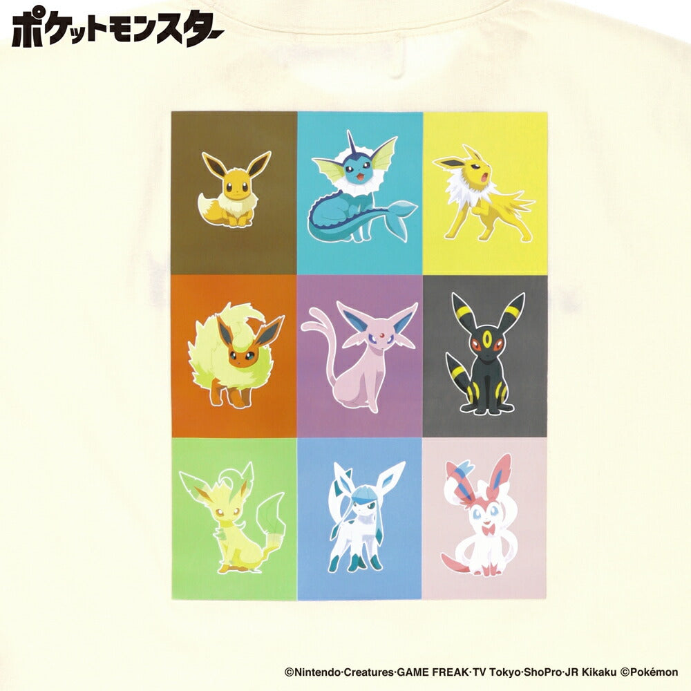 Japanese Children's Clothing Branches x Pokemon Print Tops (100-150cm) for Boys/Girls Summer