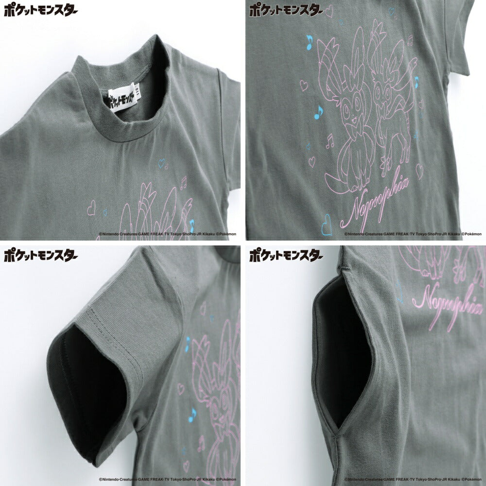 Japanese Children's Clothing Branches x Pokemon Print Dress 100-150cm Girls Summer Dresses
