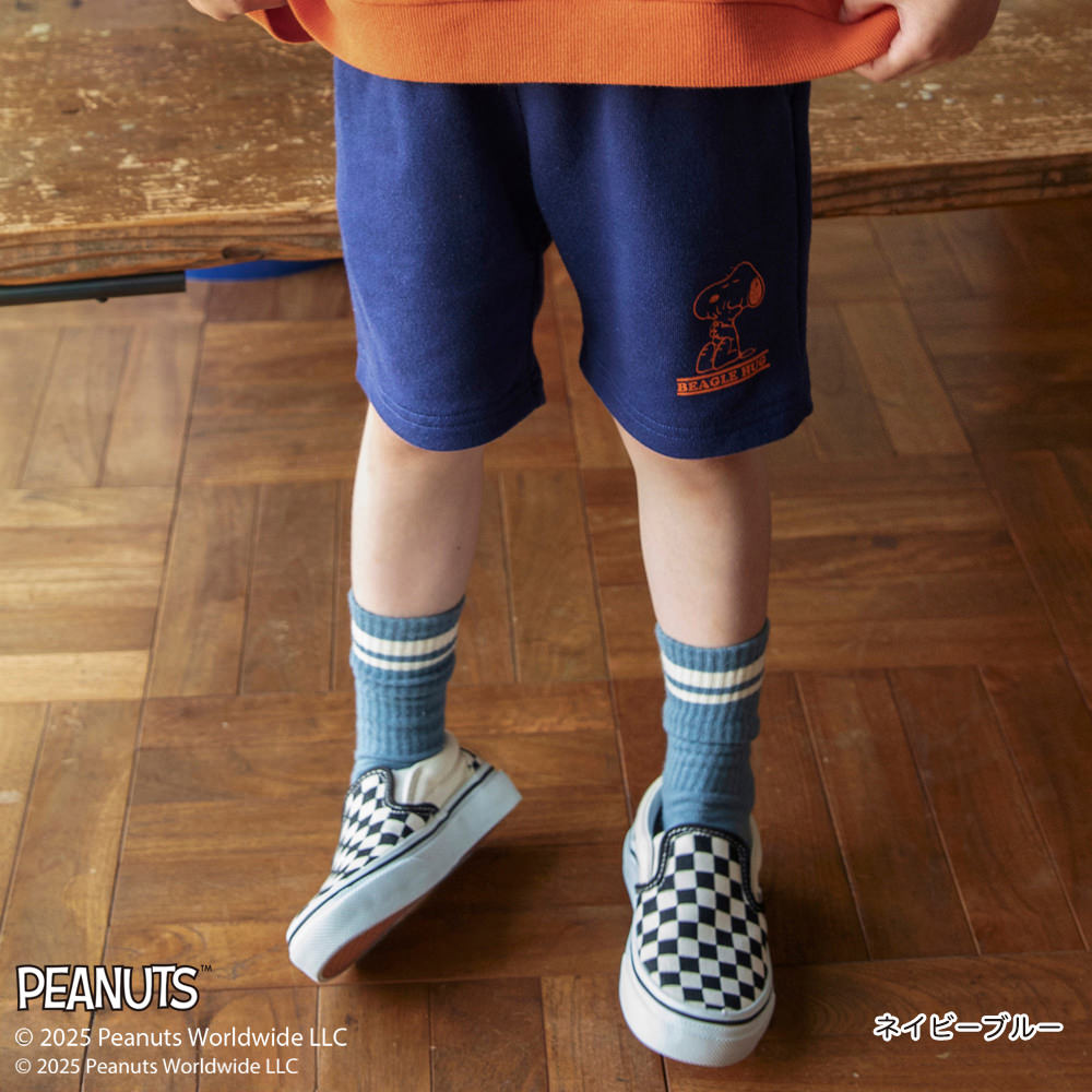 日本童裝 Branshes x PEANUTS 75周年 運動短褲 90-150cm 男童款/女童款 秋季 PANTS