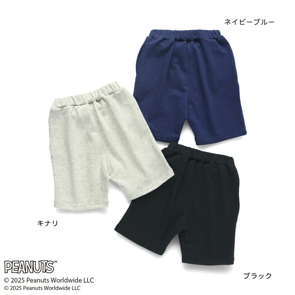日本童裝 Branshes x PEANUTS 75周年 運動短褲 90-150cm 男童款/女童款 秋季 PANTS