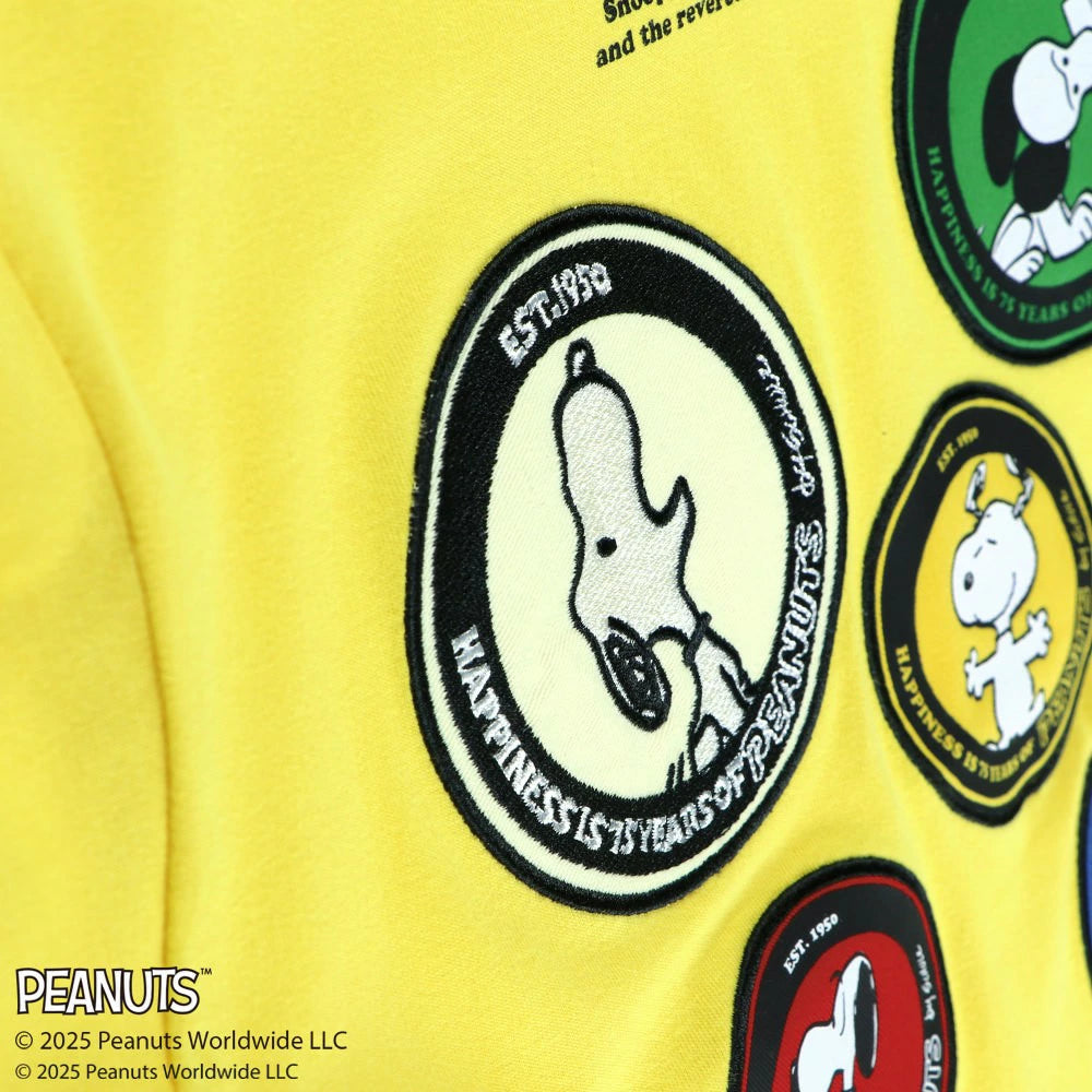 日本童裝 Branshes x PEANUTS 75周年 印花衛衣 90-150cm 男童款/女童款 秋季 TOPS
