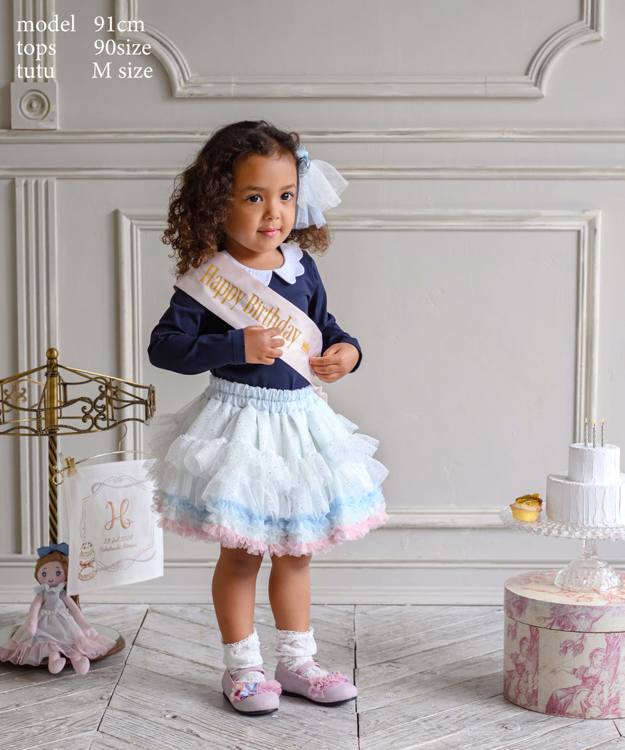 Japanese children's clothing panpantutu moonstone tutu skirt 70-140cm girls newborn baby summer SKIRTS