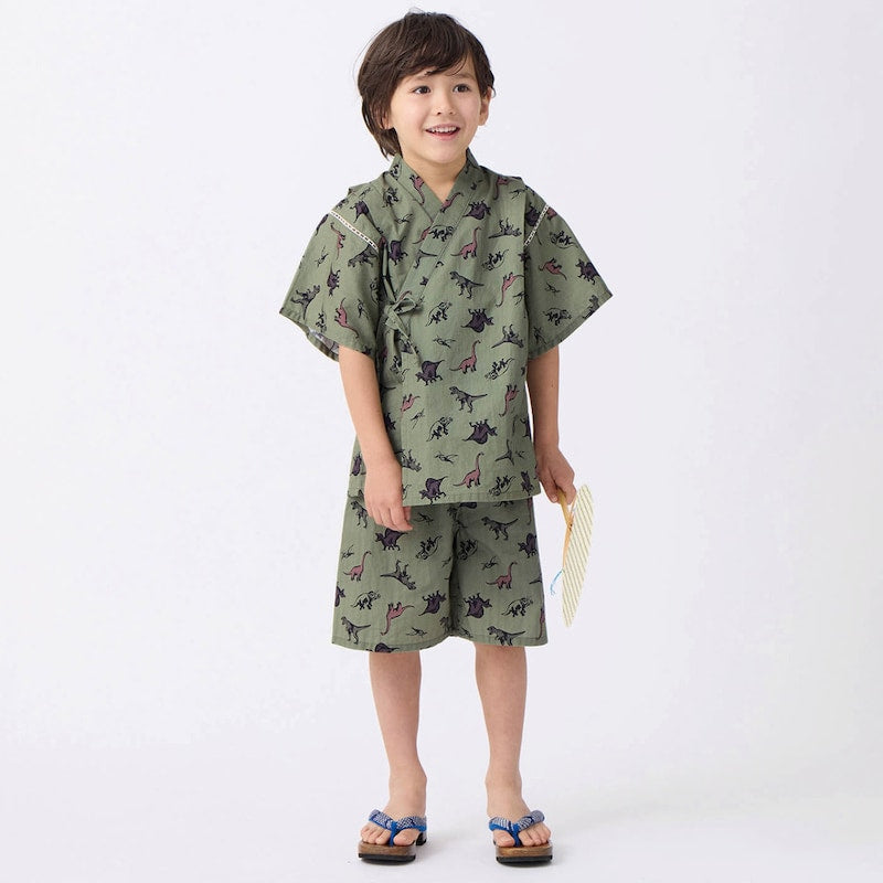 GITA Jinbei Japanese Kimono 90-140cm for Boys and Girls Summer Other Brands Children's Clothing TOPS PANTS Japanese Summer Festival Special