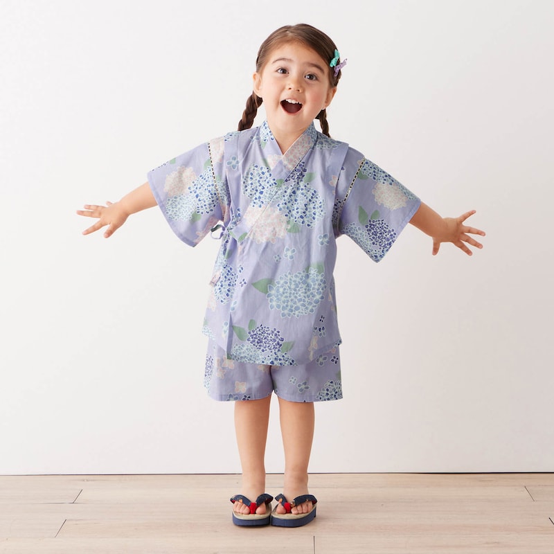 GITA Jinbei Japanese Kimono 90-140cm for Boys and Girls Summer Other Brands Children's Clothing TOPS PANTS Japanese Summer Festival Special