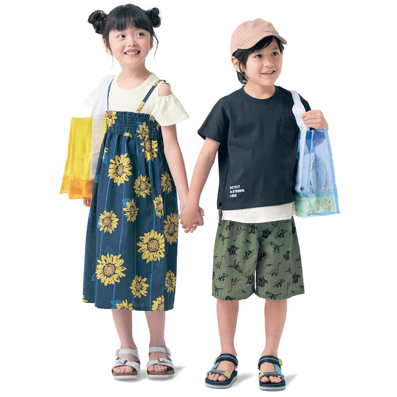 GITA Jinbei Japanese Kimono 90-140cm for Boys and Girls Summer Other Brands Children's Clothing TOPS PANTS Japanese Summer Festival Special