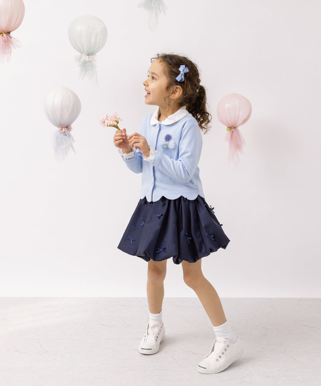 Japanese children's clothing panpantutu UV protection contact cold thin coat 80-140cm girls summer outerwear
