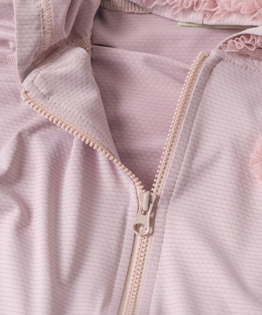 Japanese children's clothing panpantutu UV protection quick-drying series ruffled jacket 80-150cm girls summer outerwear
