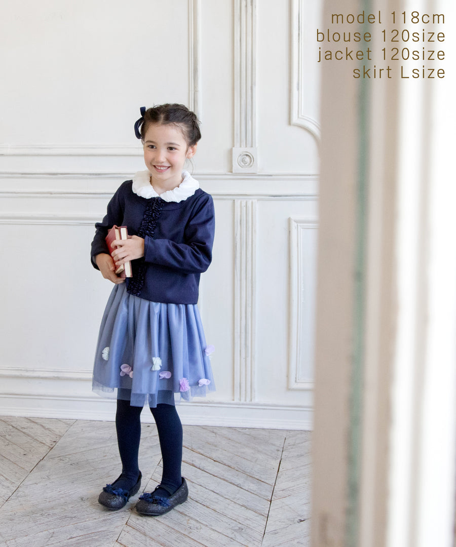 Japanese children's clothing panpantutu dress short jacket 100-130cm girls summer outerwear interview / banquet / performance