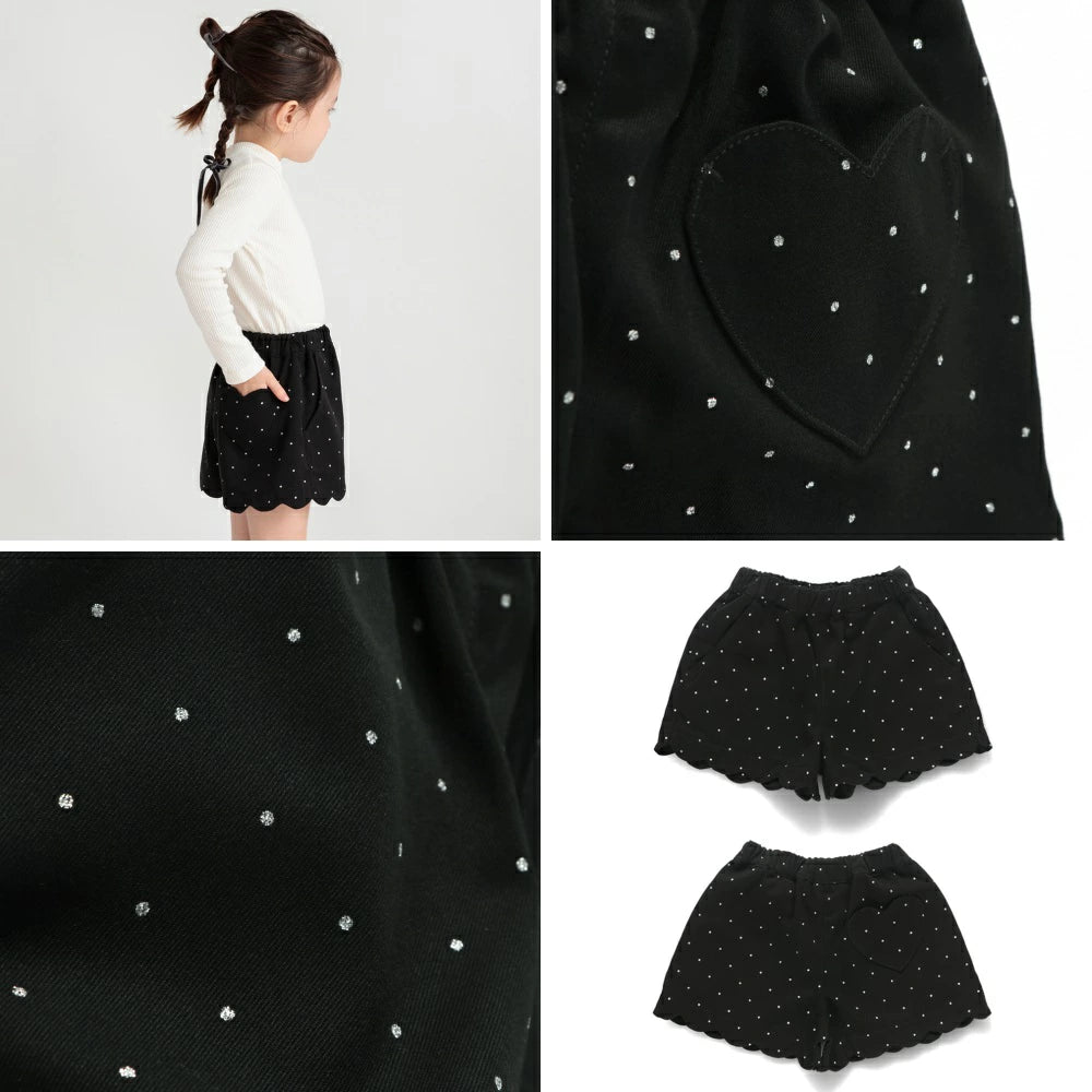 Japanese children's clothing Branches scallop silk layered waist top 90-150cm girls summer TOPS