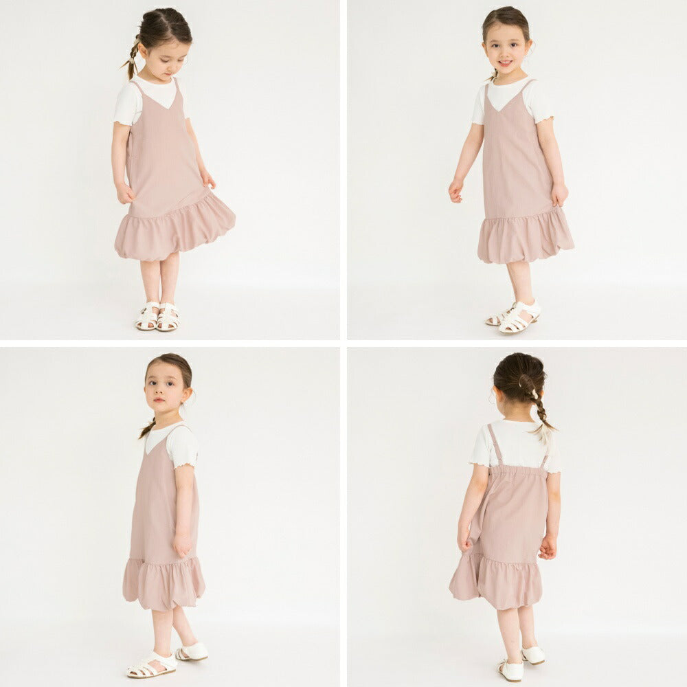 Japanese children's clothing Branches suspender bubble skirt 90-150cm girls summer dresses
