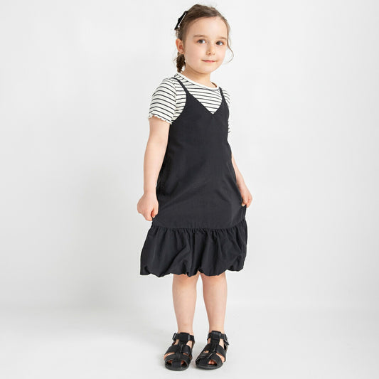 Japanese children's clothing Branches suspender bubble skirt 90-150cm girls summer dresses