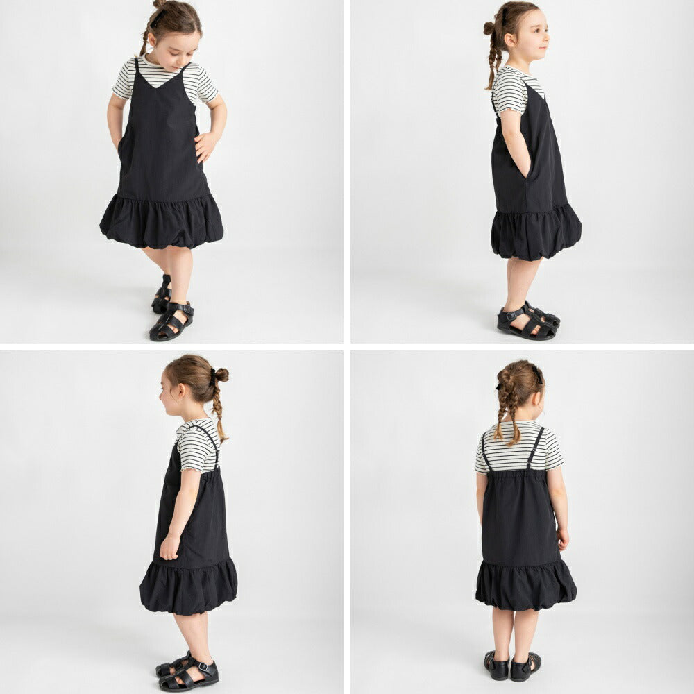 Japanese children's clothing Branches suspender bubble skirt 90-150cm girls summer dresses