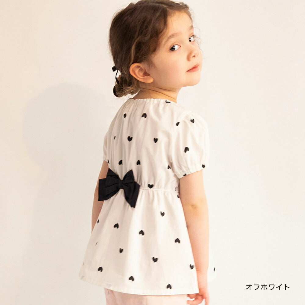 Japanese children's clothing Branches back butterfly waist top 80-130cm girls summer TOPS
