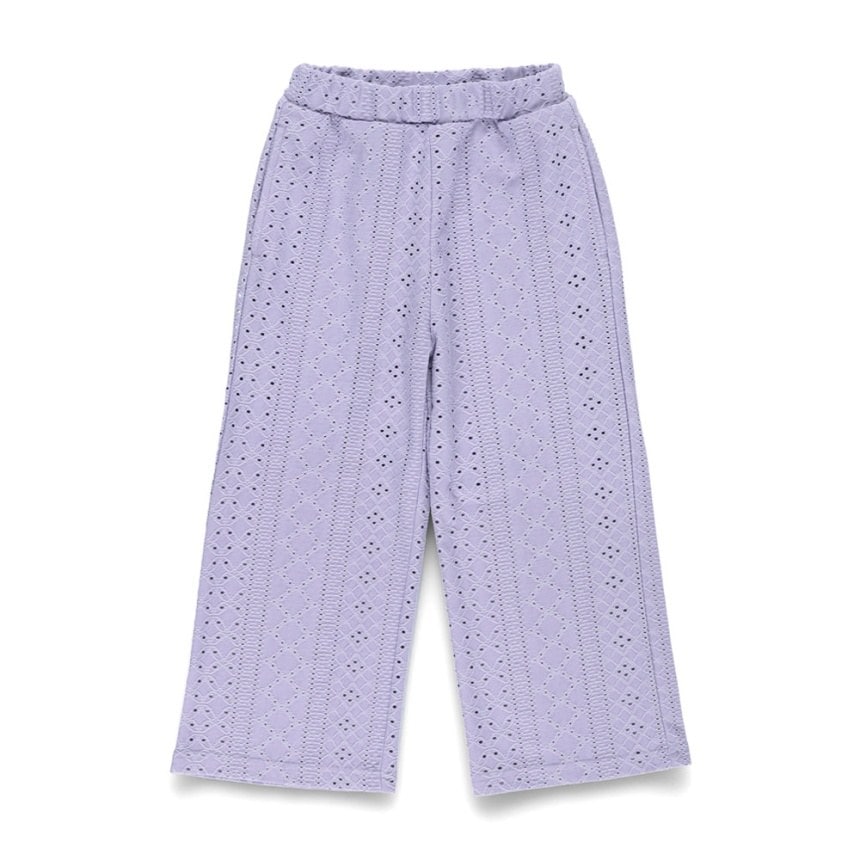 Japanese children's clothing Branches lace hollow two-piece suit 80-150cm girls summer TOPS PANTS