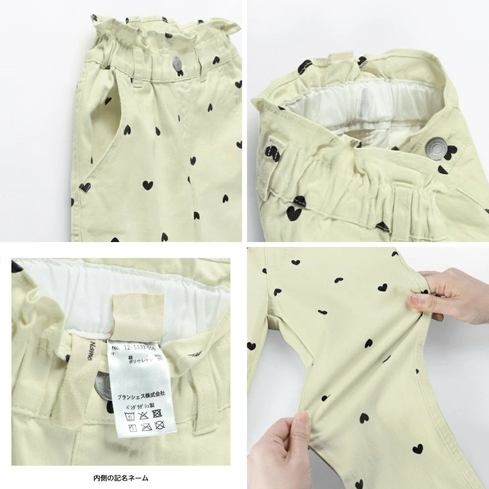 Japanese children's clothing Branches scallop silk layered waist top 90-150cm girls summer TOPS