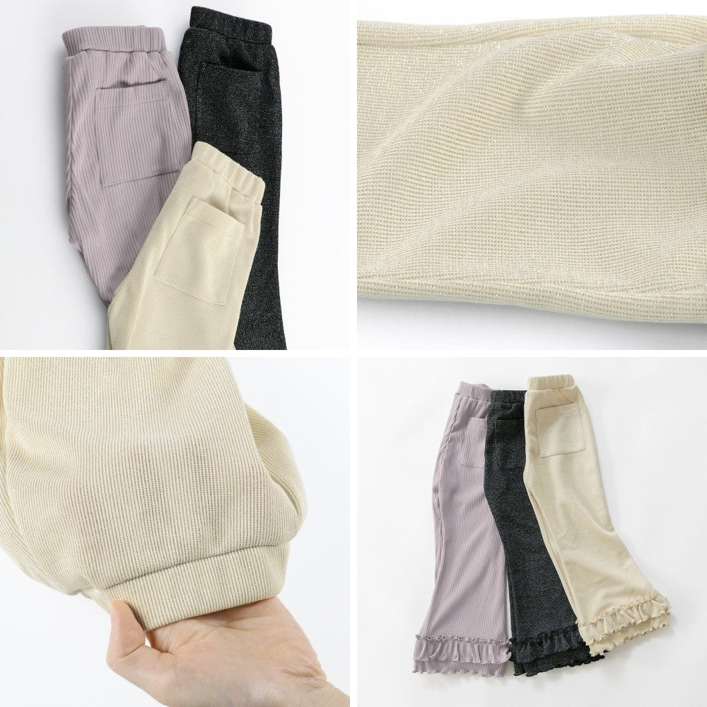 Japanese children's clothing Branches scallop silk layered waist top 90-150cm girls summer TOPS