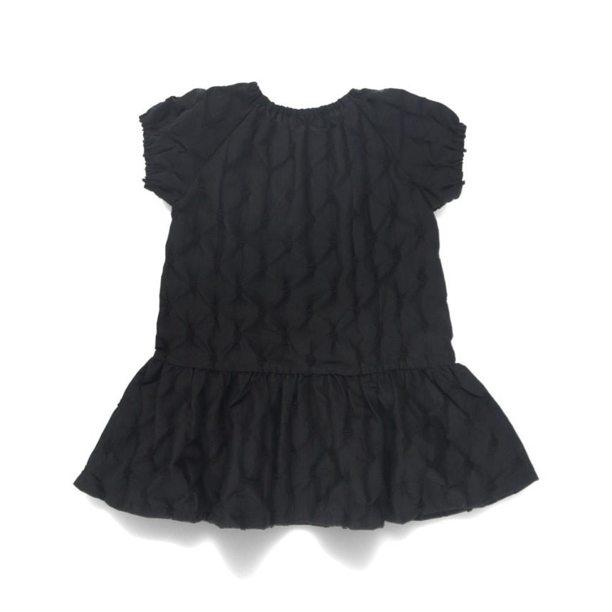Branches x b.+A Kaneko Aya Ruffle Embroidered Dress (90-150cm) for Girls (Summer Dress)
