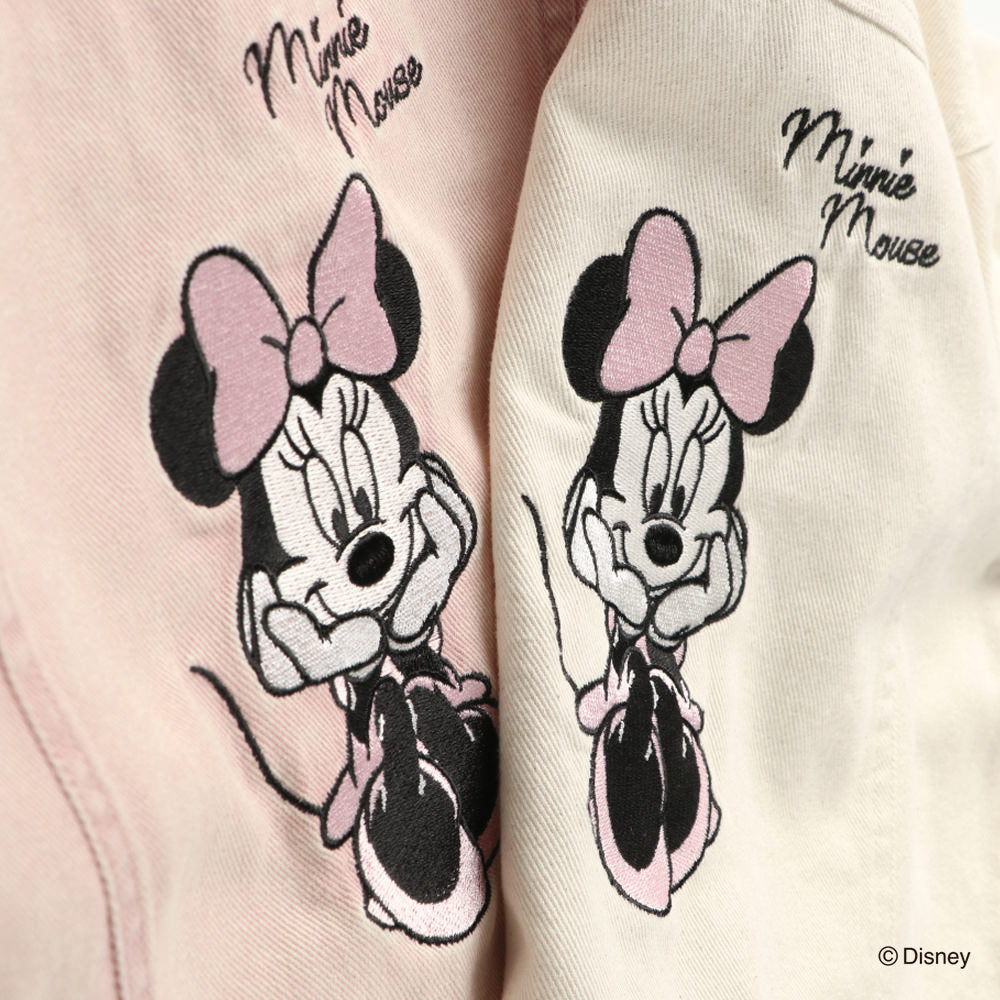 日本童裝 Branshes x Disney 刺繡圖案外套 90-150cm 女童款 秋季 OUTERWEAR