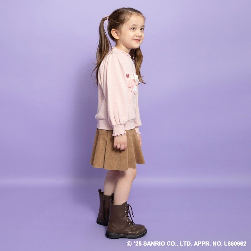 日本童裝 Branshes x Sanrio 木耳邊衛衣 80-130cm 女童款 秋季 TOPS
