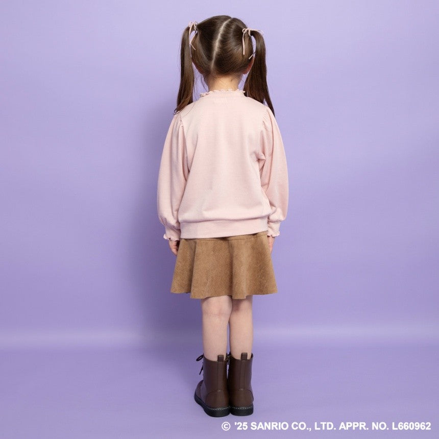 日本童裝 Branshes x Sanrio 木耳邊衛衣 80-130cm 女童款 秋季 TOPS