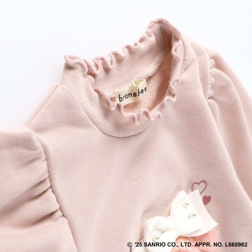 日本童裝 Branshes x Sanrio 木耳邊衛衣 80-130cm 女童款 秋季 TOPS