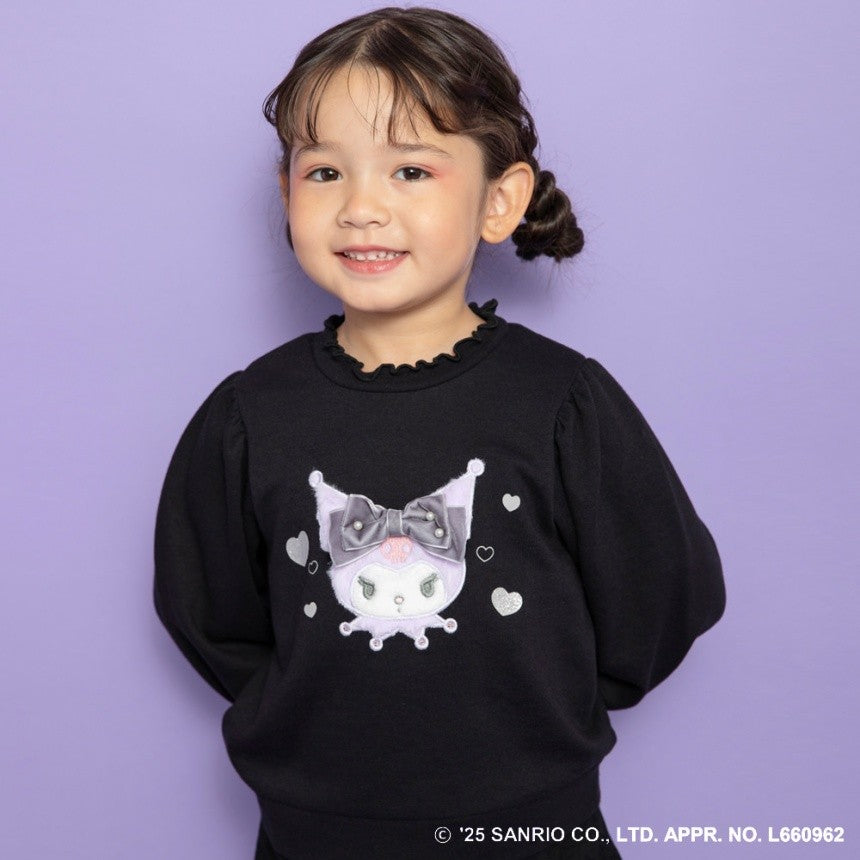 日本童裝 Branshes x Sanrio 木耳邊衛衣 80-130cm 女童款 秋季 TOPS