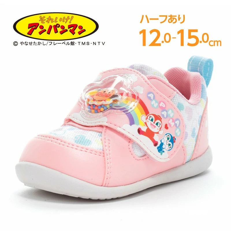 Moonstar x Anpanman Health Functional Children's Shoes (12-15cm) Direct from Japan (Girls' Shoes)