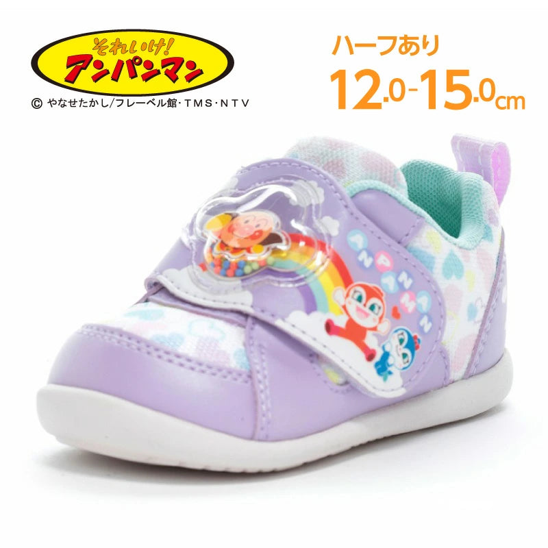 Moonstar x Anpanman Health Functional Children's Shoes (12-15cm) Direct from Japan (Girls' Shoes)