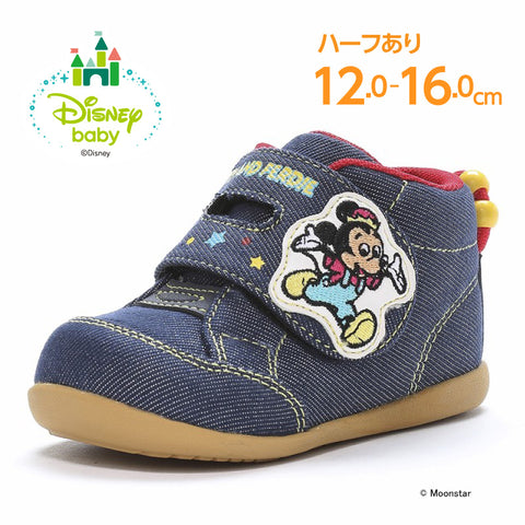 日本直送 moonstar Disney 米奇 健康機能兒童鞋 12-16cm 男童款 鞋系列