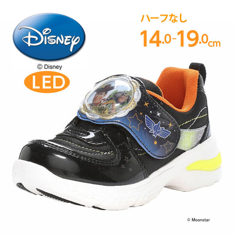 日本直送 moonstar Disney ToyStory LED發光 抗菌防臭 健康機能兒童鞋 14-19cm 女童款 鞋系列