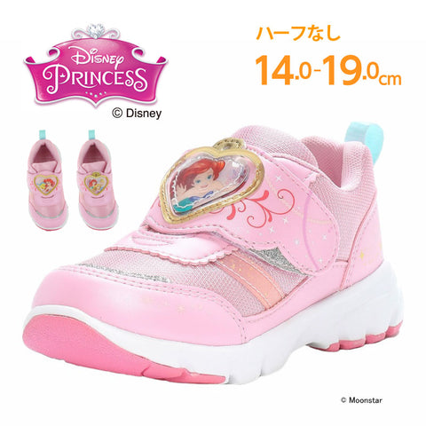 日本直送 moonstar Disney Princess 抗菌防臭 健康機能兒童鞋 14-19cm 女童款 鞋系列